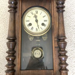 Vienna Regulator Wall Clock A Kaiser Walter Antique 