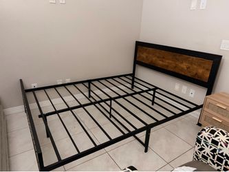 Queen bed frame