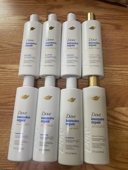 8 Dove Shampoo and Conditioners