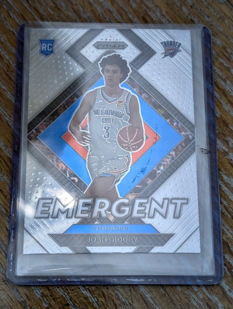 Josh Giddey Rookie Card Mint Condition