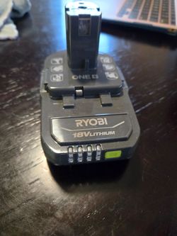 Ryobi 18V Lithium ONE+ Battery