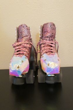 Roller Skate Bundle | Epic Sparkle Skates | Moxi Helmet | Pads & Accessories