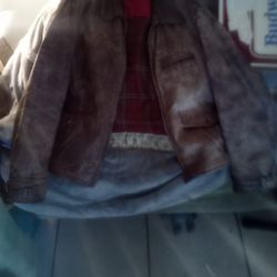 Admiral Byrd Genuine pony Vintage Jacket 