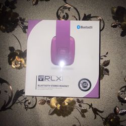 Purple Bluetooth Headphones 