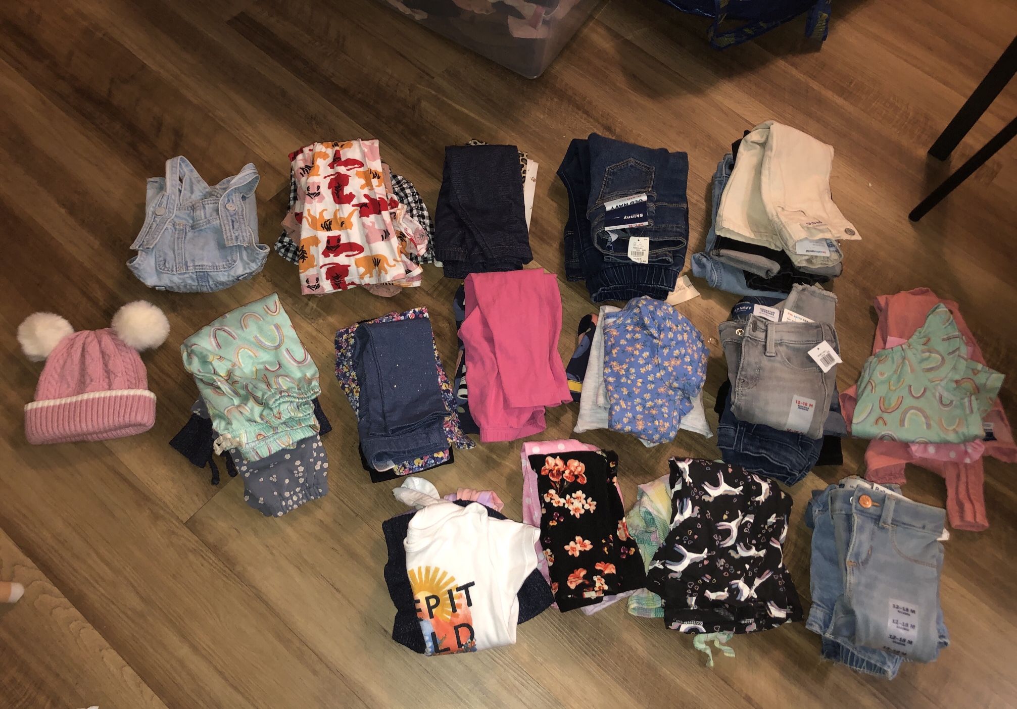 Bundle Of Baby Girls Clothes 12-24 Months 