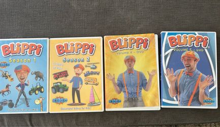 Classic Blippi DVDs