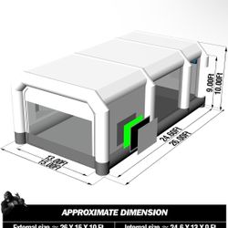 Booth Spray Painting Inflatable Spray Paint Booth 