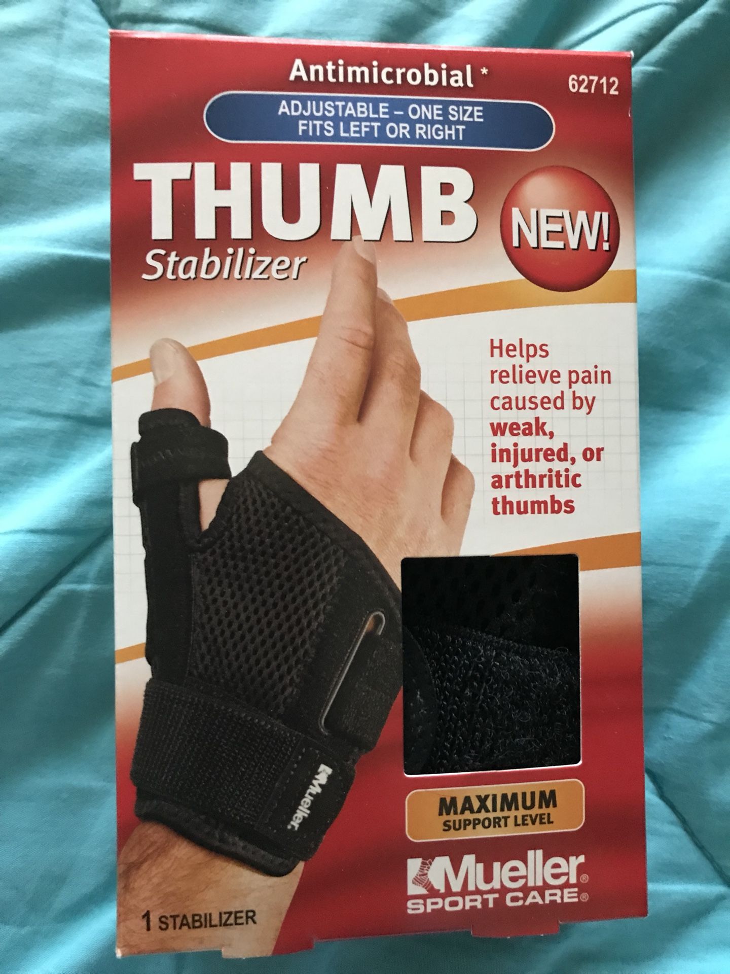 Thumb Stabilizer One Size Fits L or R hand