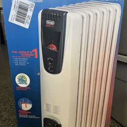 DELONGHI ELECTRIC OIL-FILLED RADIATOR HEATER