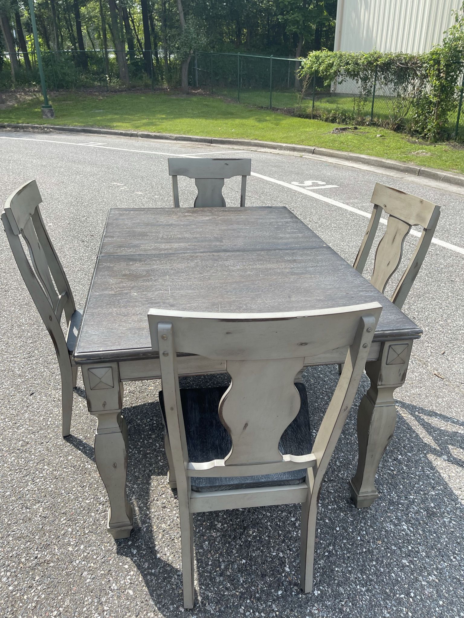 Gray Kitchen Table And Chairs