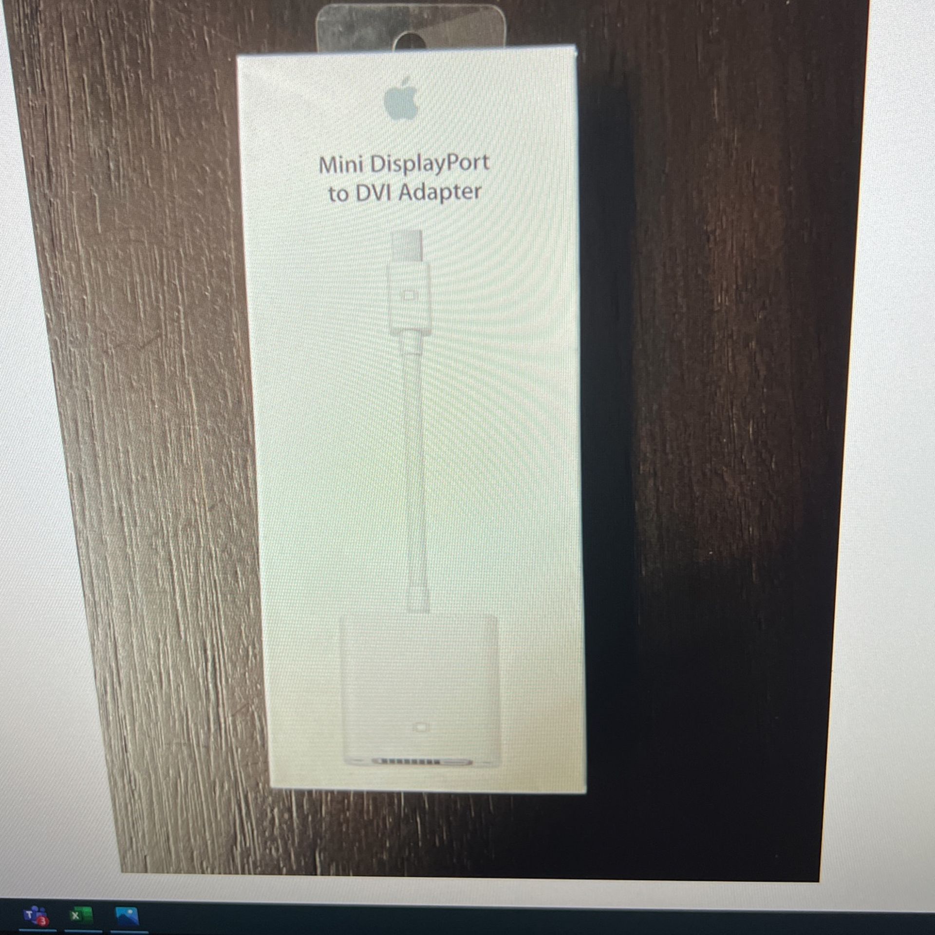 Mini DisplayPort To DVI Adapter