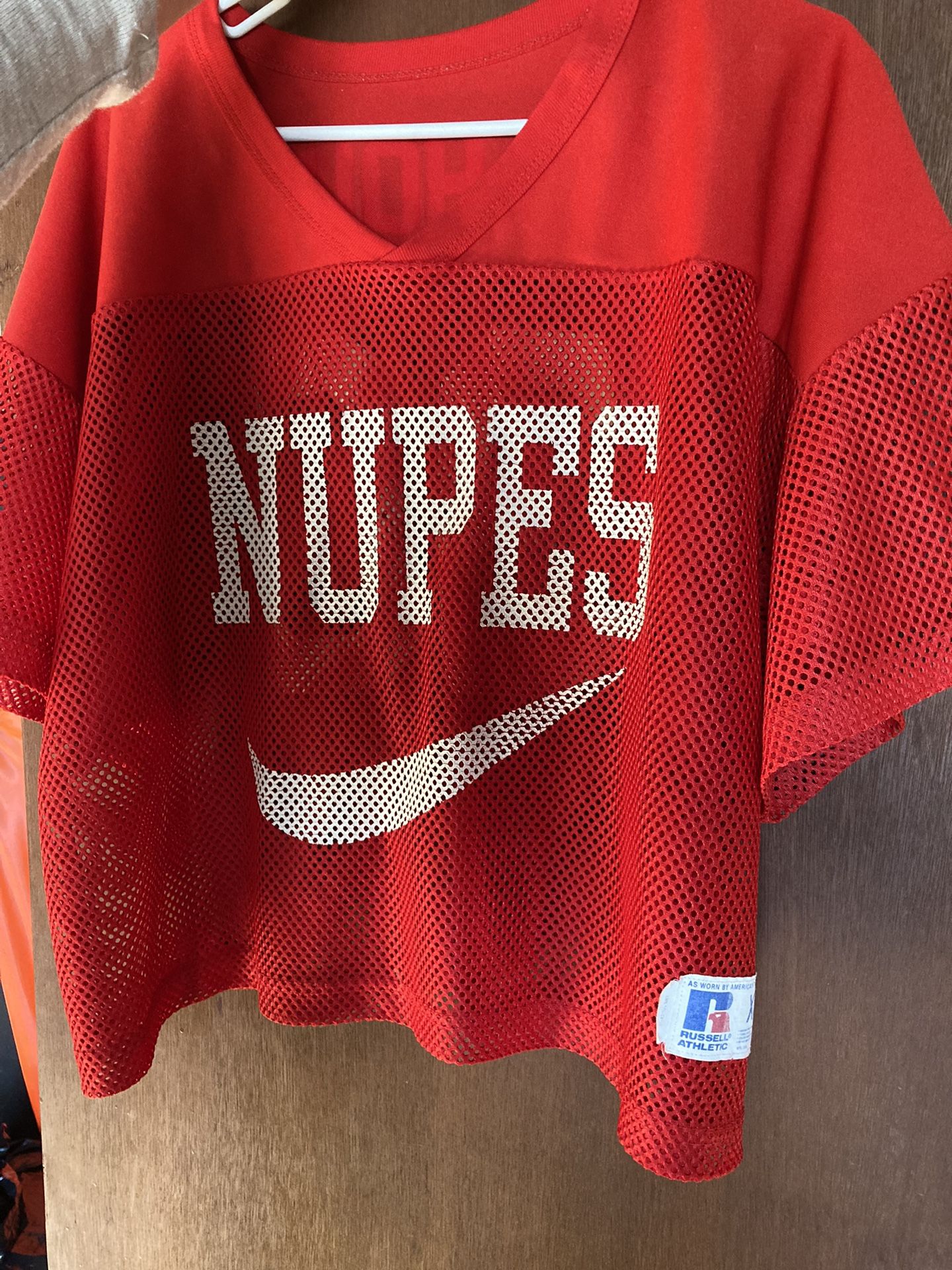 Nupes red Mesh Jersey
