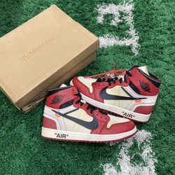 offwhite jordan 1 chicago