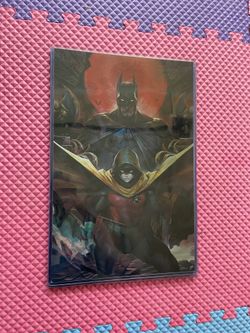 Batman/Robin, RedHood/Joker, KnightWing/Deathstroke 3d Art Print