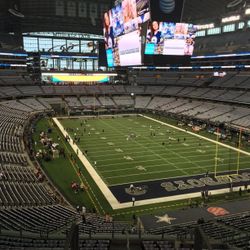 Cowboys Sec 327 Row 6 (4pack)