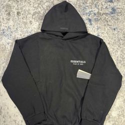 Essential Hoodie Black 