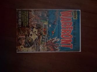 Warfront Vintage War Comic Book