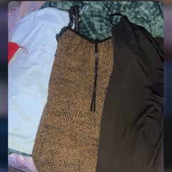 cheetah Dress /black dress 