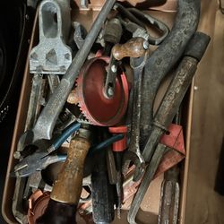 Tray Full Of Different Tools 