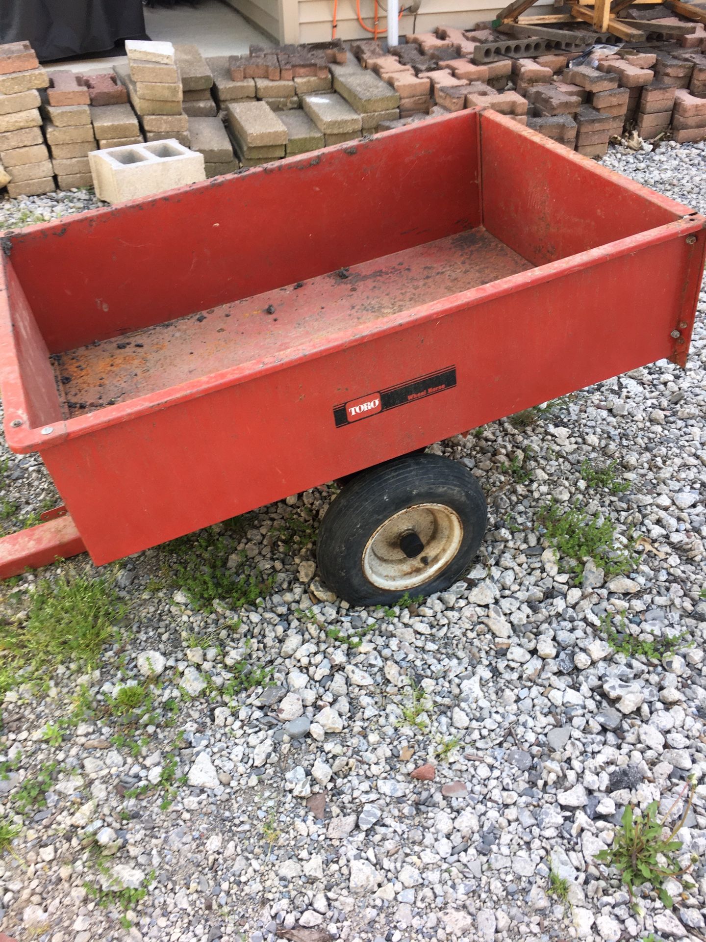 Toro Wheel Horse Dump Cart