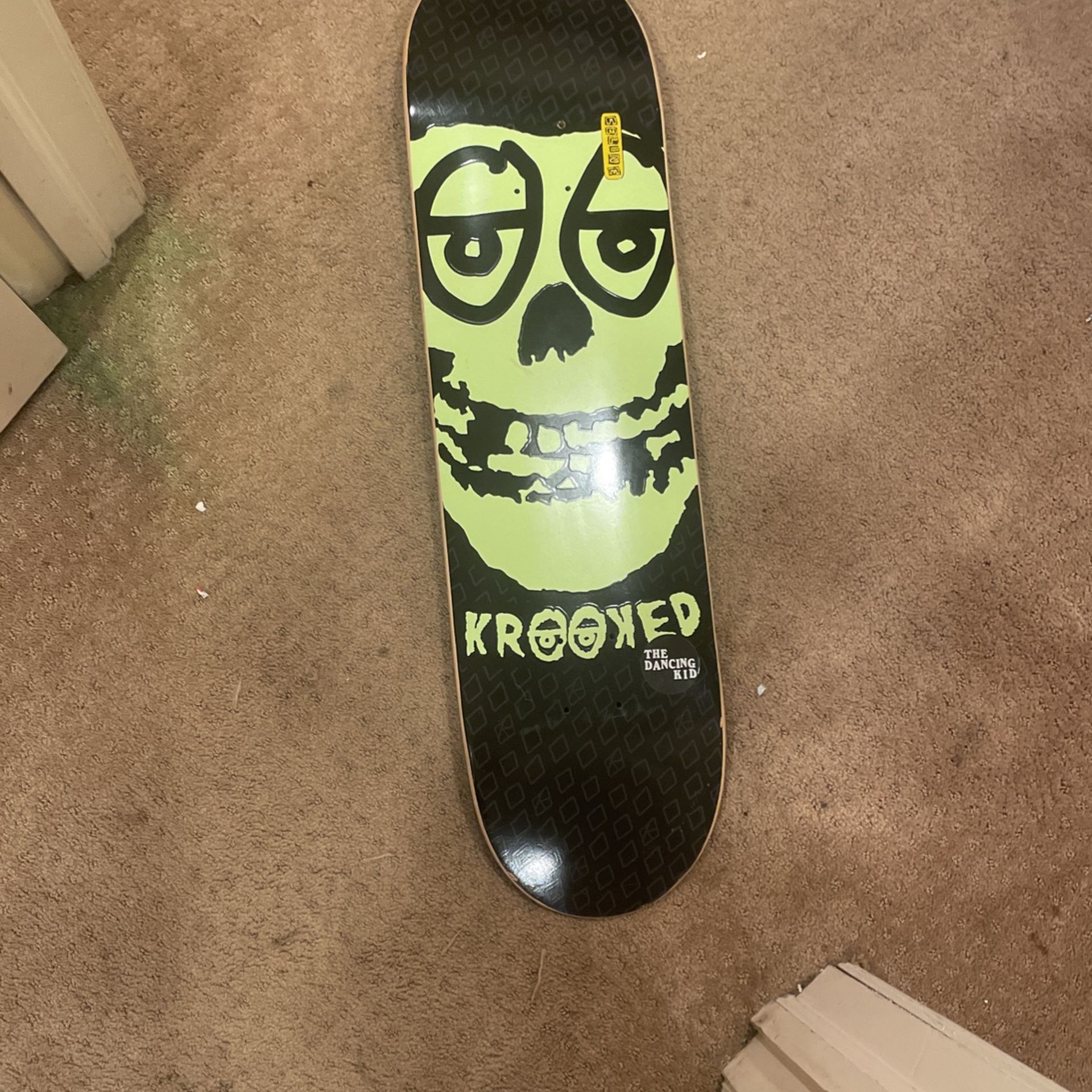 RARE GLOW IN THE DARK YELLOW MARK GONZALES GONZ KROOKED MISFITS