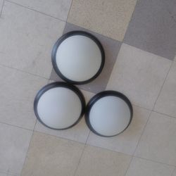 LAD. Flus. Mount Lights.  12inch.   