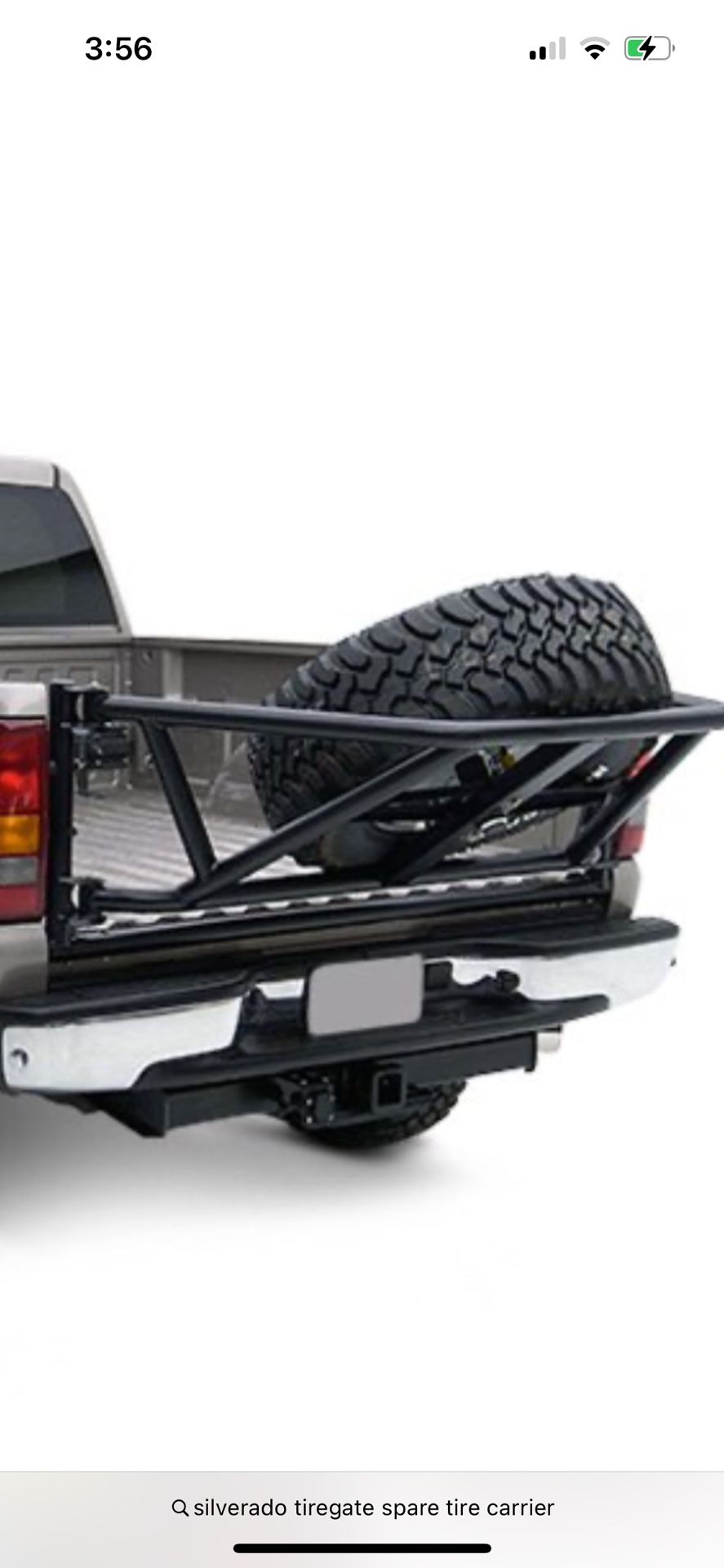 Silverado Tire gate Spare Mount