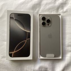 iPhone 16 Pro max 