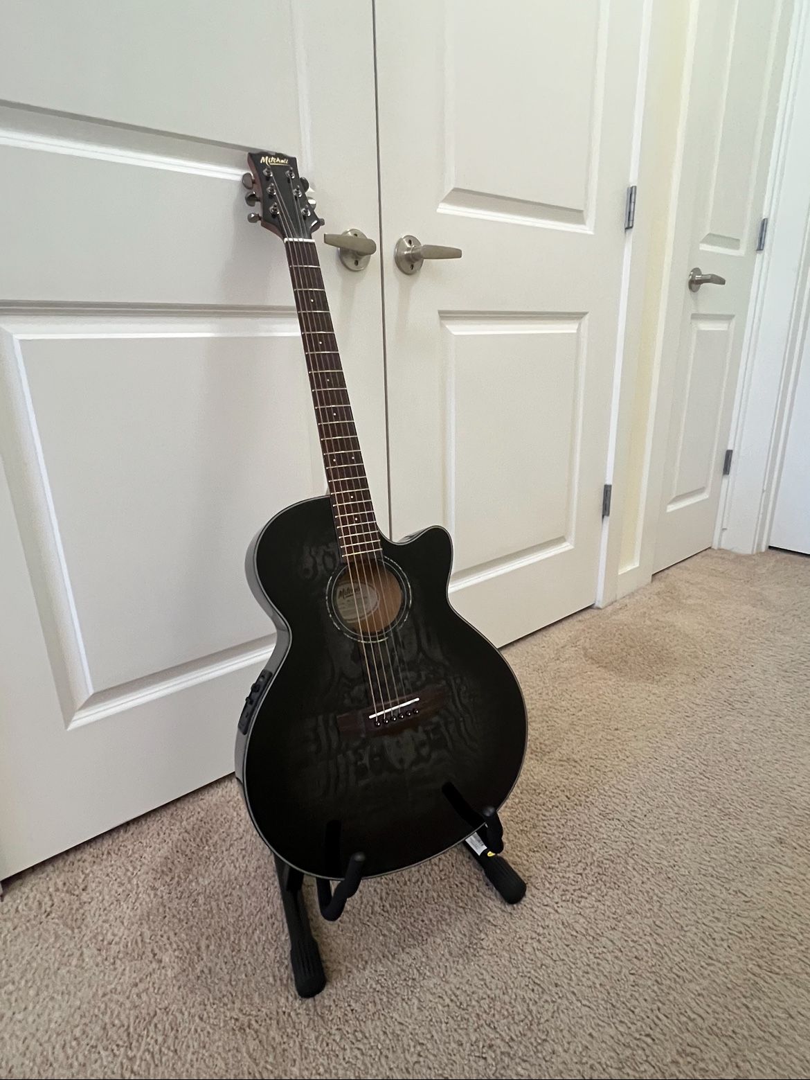Mitchell MX340QAB guitar