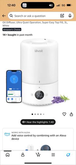 Levoit Humidifier