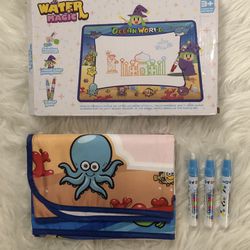 Water Magic Ocean World mat & 3 water pens