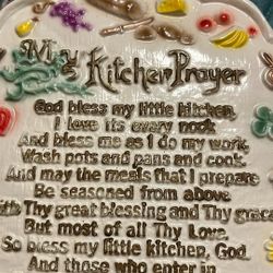 Kitchen Plaque 