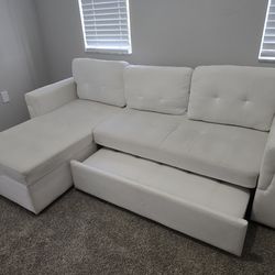 Pullout Couch with Storage