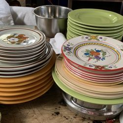 Nice Plate and Glasses 