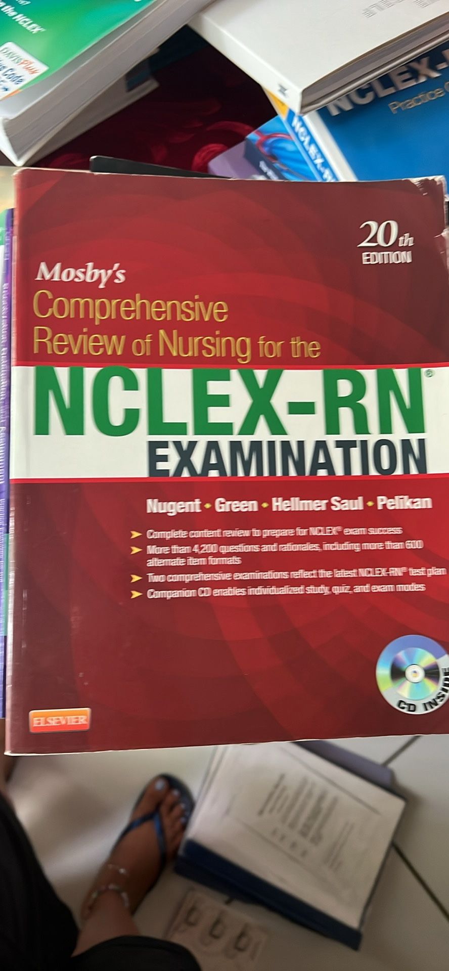 Nclex RN review books