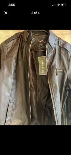 Siberian Leather Jacket Size small