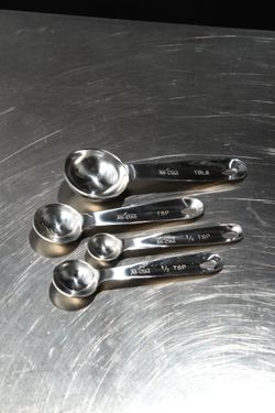 All Clad Stainless Steel Measuring Spoons