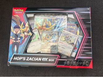 Pokémon Cards Hop’s Zacian EX Box