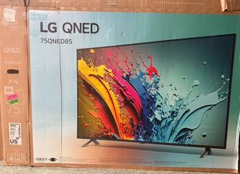 75 LG tv qned 120 Hz smart 4k hdtv $55 down on Finacing free delivery 6 mo th warranty
