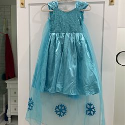 New With Tags Elsa Frozen Dress Sz 8