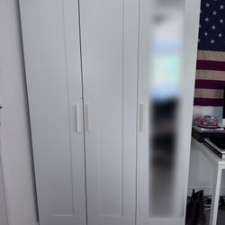 Brimnes 3 Door Standing Closet/shelves