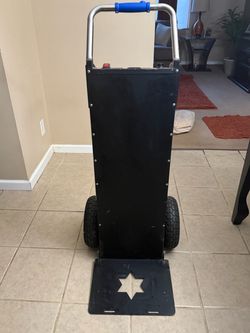 Heavy Duty electric stair climbing Hand Truck Dolly with Large Wheels