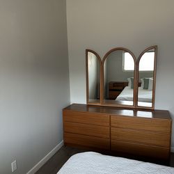 Scan Koll Danish Teak Longboy Low Dresser