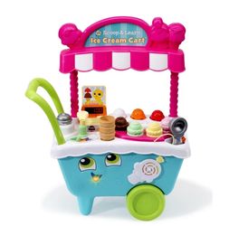 LeapFrog Scoop & Learn Ice Cream Cart with Accessories, Baby and Toddler Toys