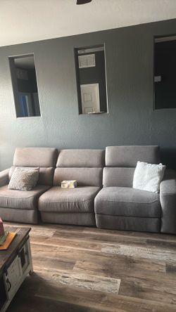 American furniture reclining sectional