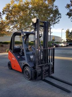 Linde forklift h25 5000 pound capacity