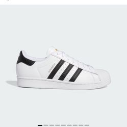 Adidas Superstar White Men Size 9.5 