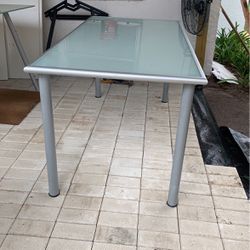 Ikea Glass Dining Table/Desk