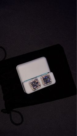 Moissanite earrings