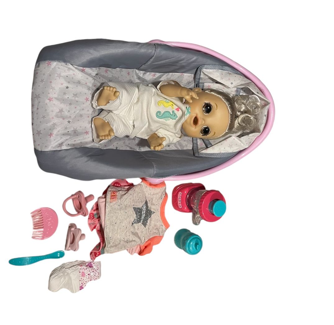Baby Alive Doll And Accessories